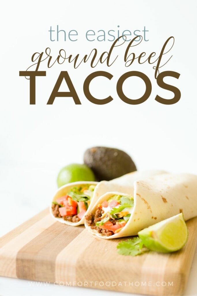 BEST Ground Beef Tacos
