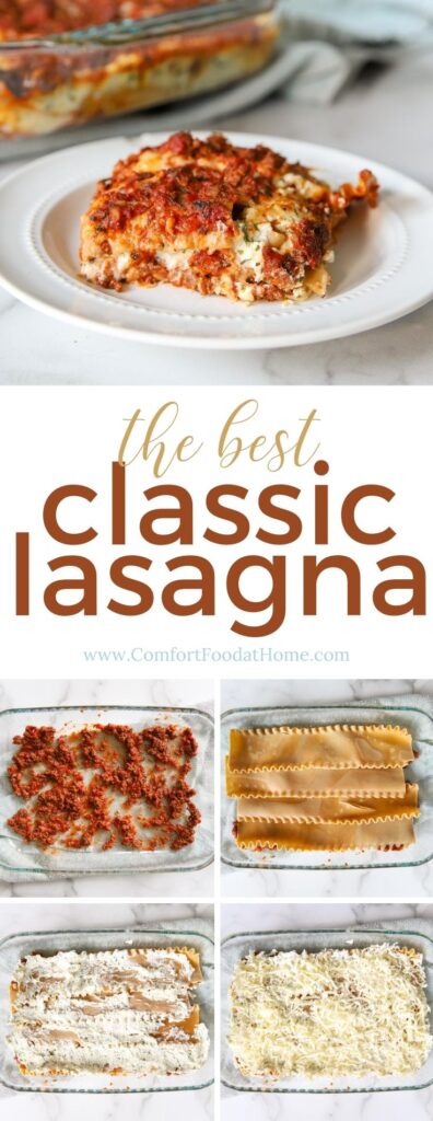 Classic Homemade Lasagna • Salt & Lavender