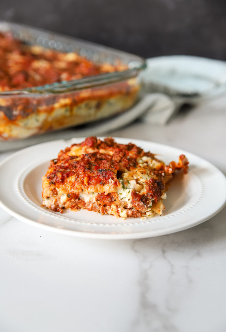 A Homemade Classic Lasagna Recipe