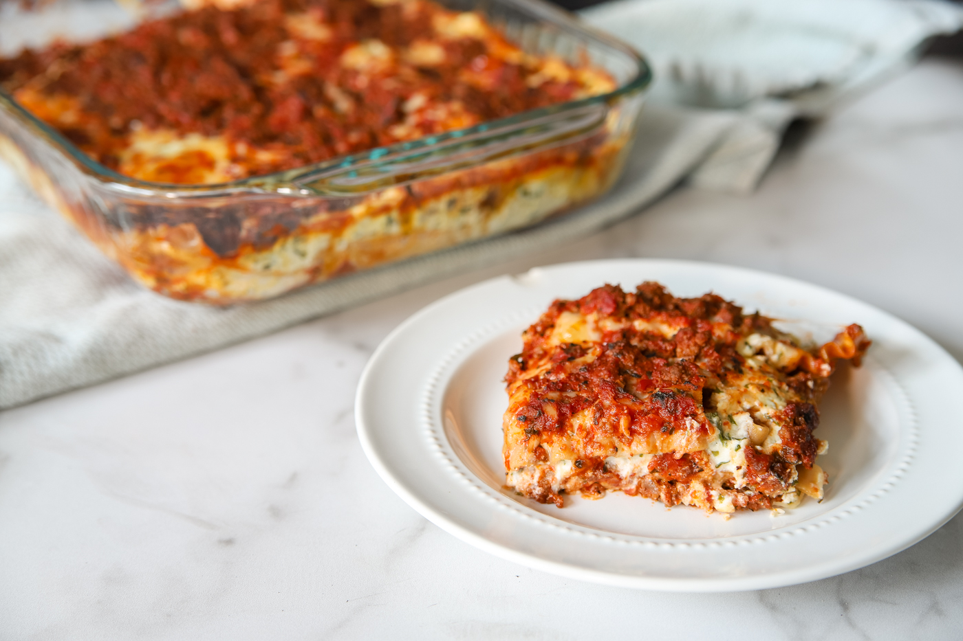 Simple, Easy Homemade Lasagna