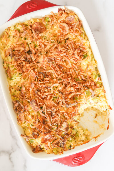 Cheesy Broccoli and Rice Casserole - Comfort Food at Home