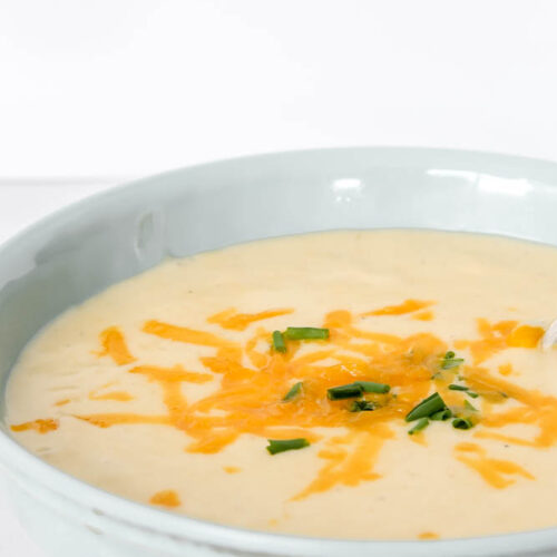 creamy cheesy potato soup