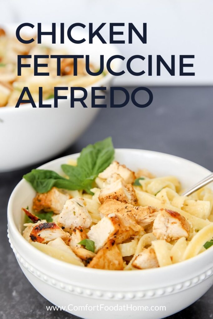 Creamy Chicken Fettuccine Alfredo