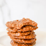 no-bake chocolate oatmeal cookies