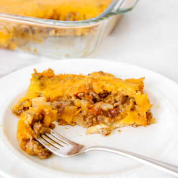 Ground Beef Casserole With Crescent Rolls