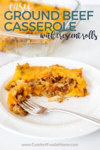 Ground Beef Casserole With Crescent Rolls - Comfort Food at Home