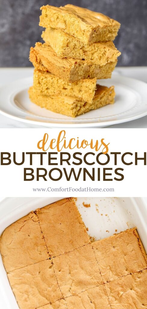 Delicious Butterscotch Brownies