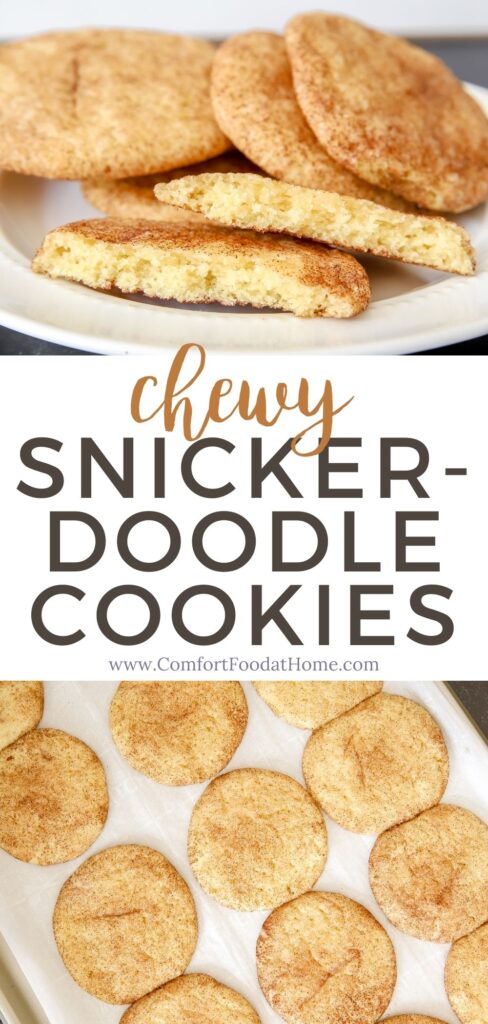 Chewy Snickerdoodle Cookie Recipe