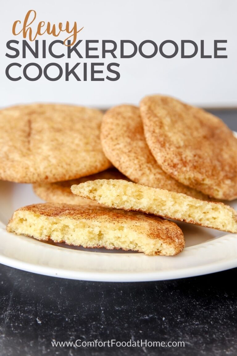 Snickerdoodle Cookie Recipe - Comfort Food at Home