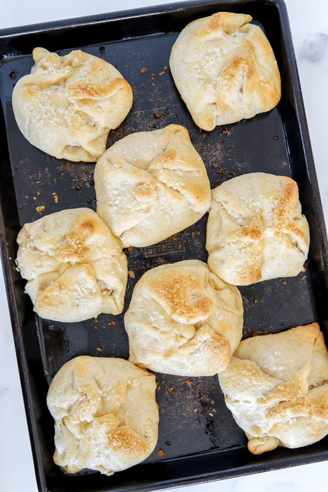 Chicken Crescent Roll Squares