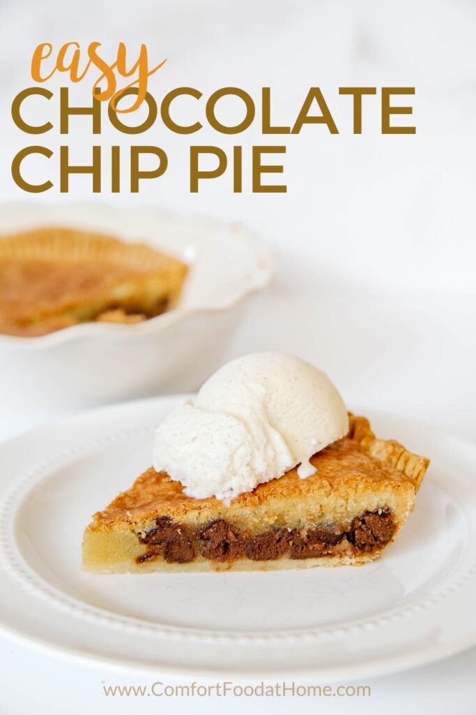 Easy Chocolate Chip Pie