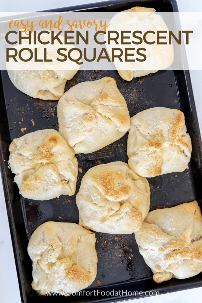 Easy and Savory Chicken Crescent Roll Squares