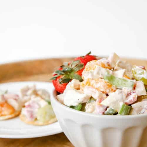 Fruit Chicken Salad Recipe Comfort Food at Home