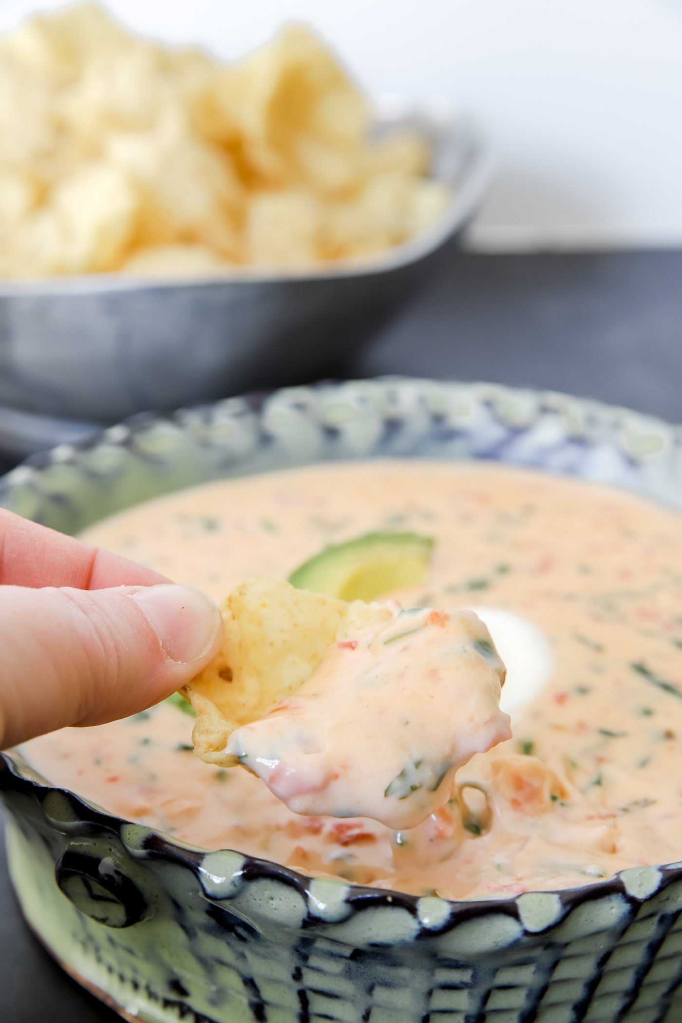 White Queso Cheese Dip | 4th of July Recipes