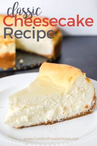 Homemade Cheesecake Recipe (With Classic Toppings)