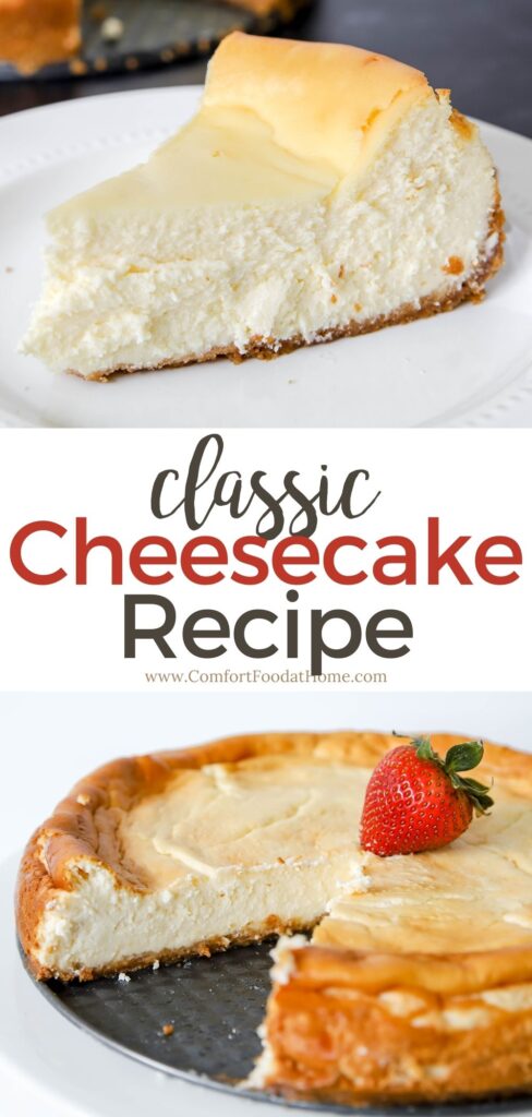 Classic Homemade Cheesecake