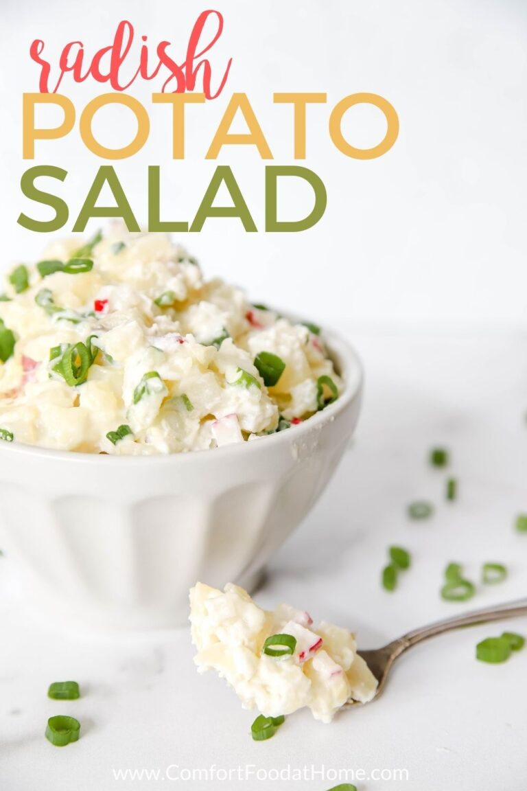 Radish Potato Salad Comfort Food at Home