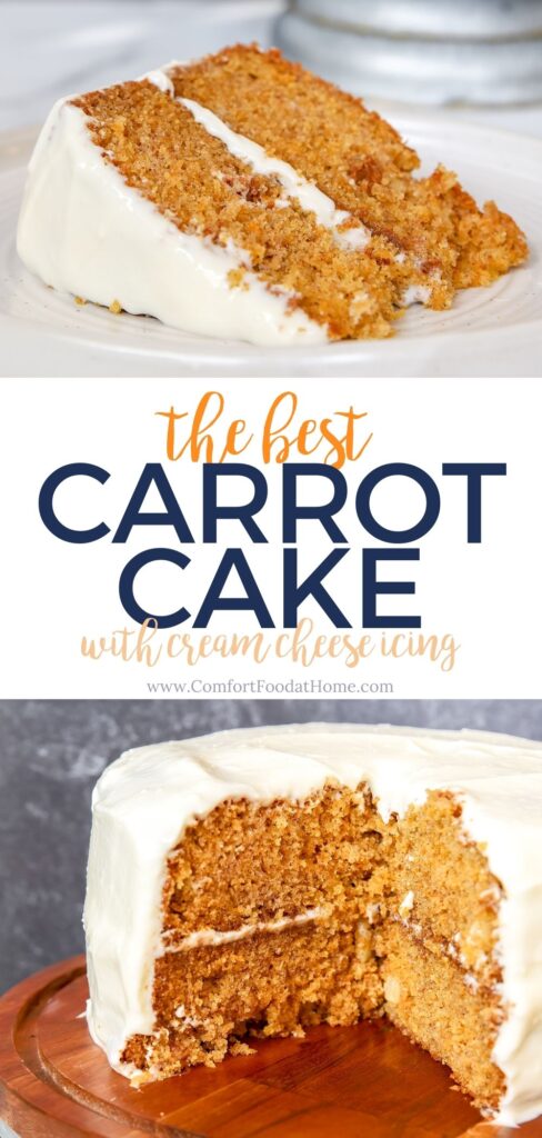 The Best Carrot Cake with Cream Cheese Icing