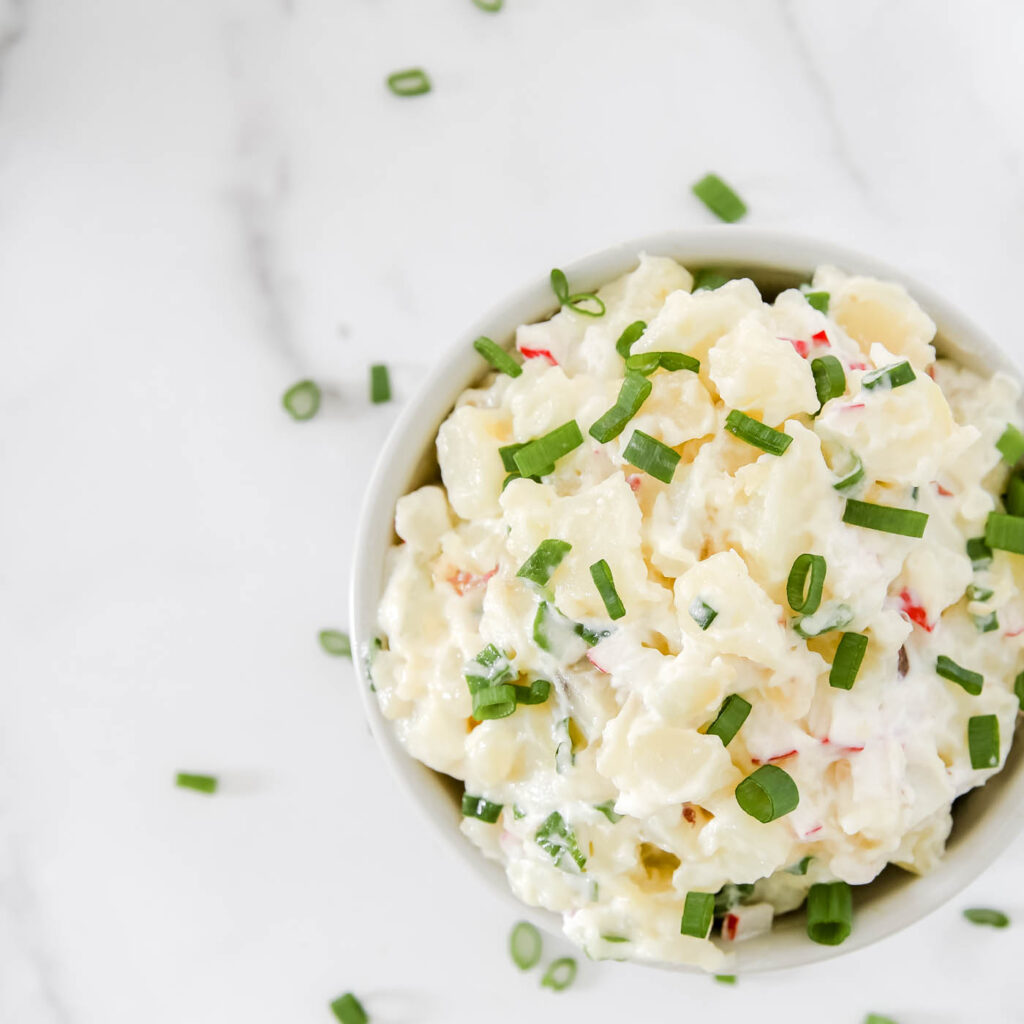 Homemade Radish Potato Salad Recipe 