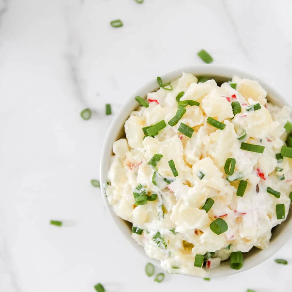 Homemade Radish Potato Salad Recipe 