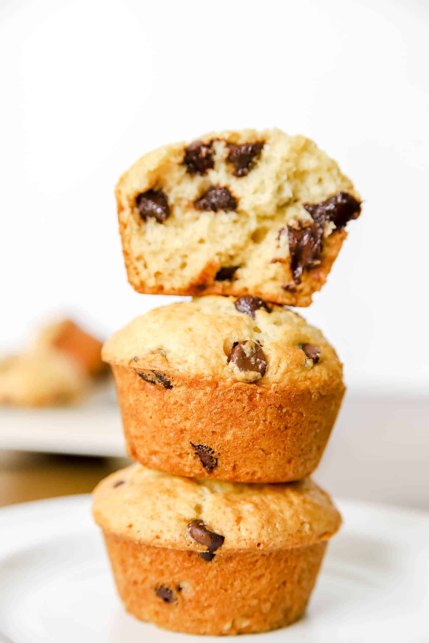 Sour Cream Chocolate Chip Muffins