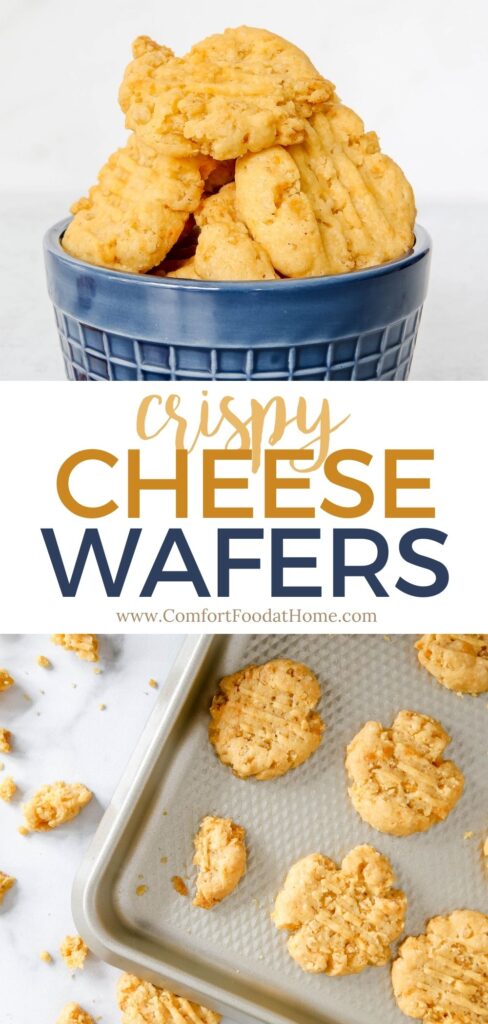 Homemade Crispy Cheese Wafers Recipe