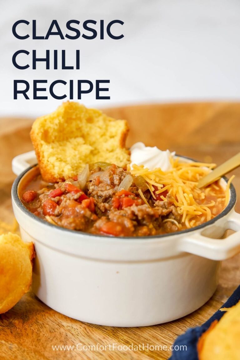 The Best Classic Beef Chili Recipe - Comfort Food at Home