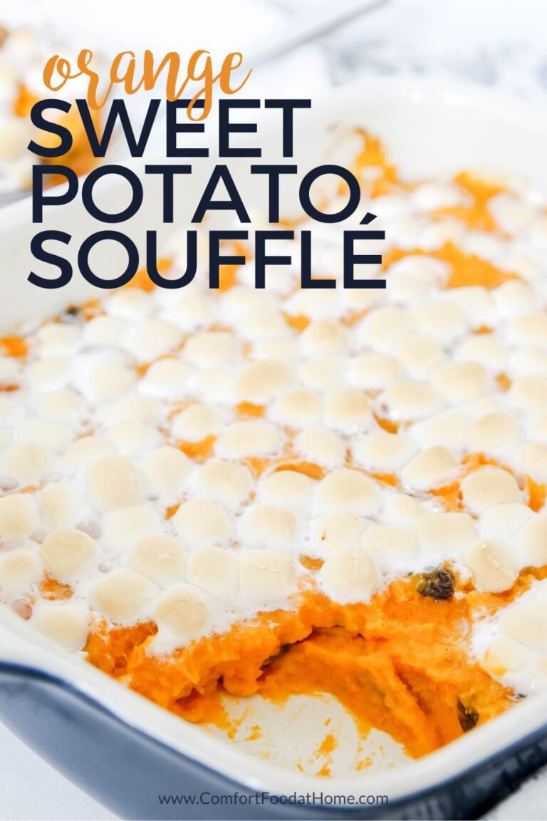 Orange Sweet Potato Soufflé - Comfort Food at Home