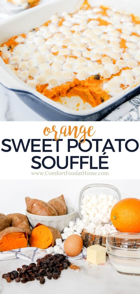 orange sweet potato soufflé