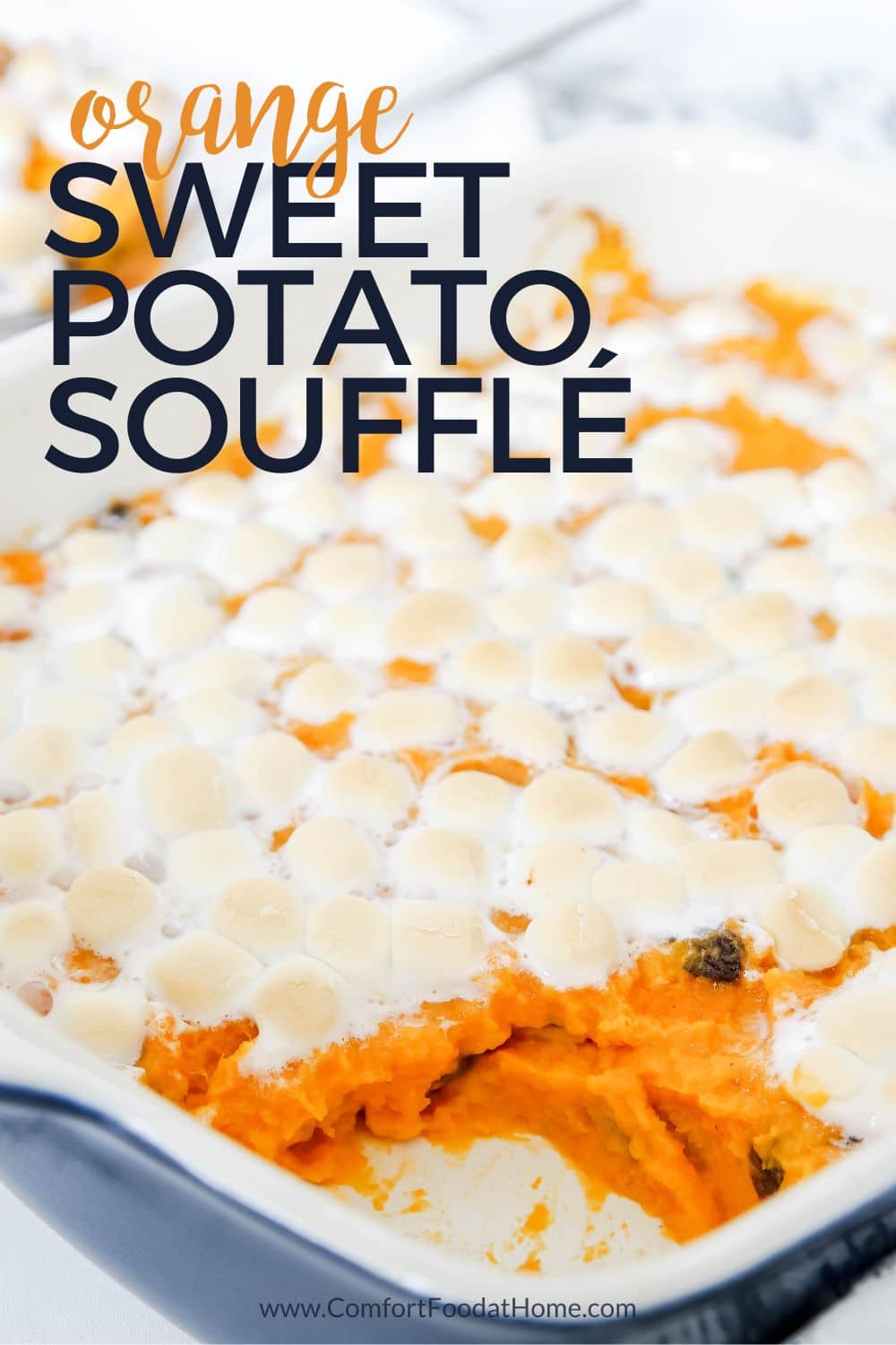 orange sweet potato soufflé