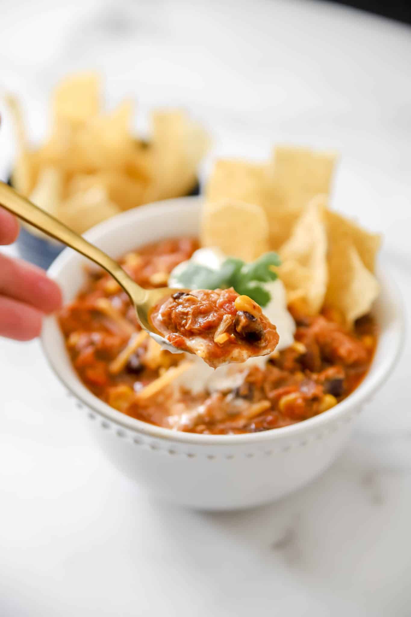 Slow Cooker Chicken Tortilla Soup - Comfort Food at Home