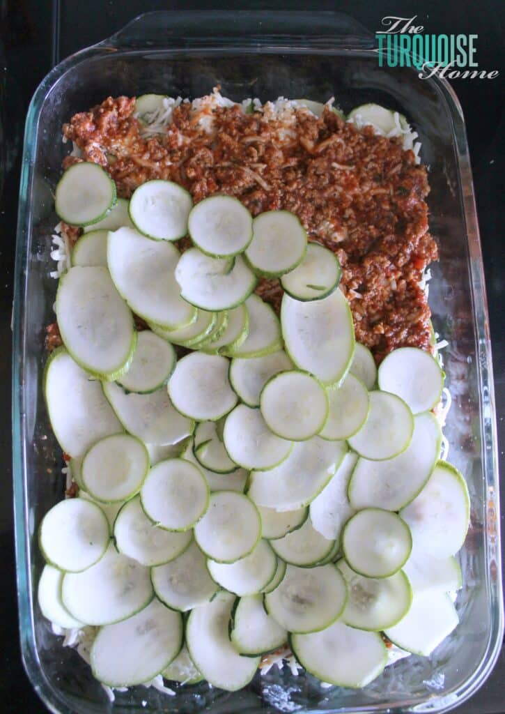 meat zucchini lasagna