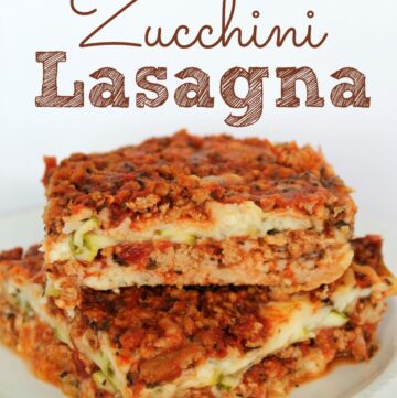 meat zucchini lasagna