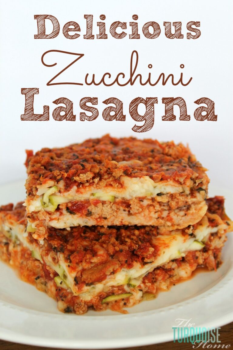 meat zucchini lasagna
