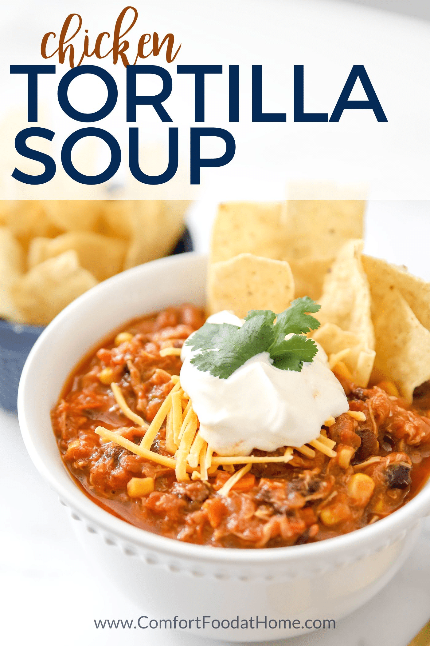 Slow Cooker Chicken Tortilla Soup