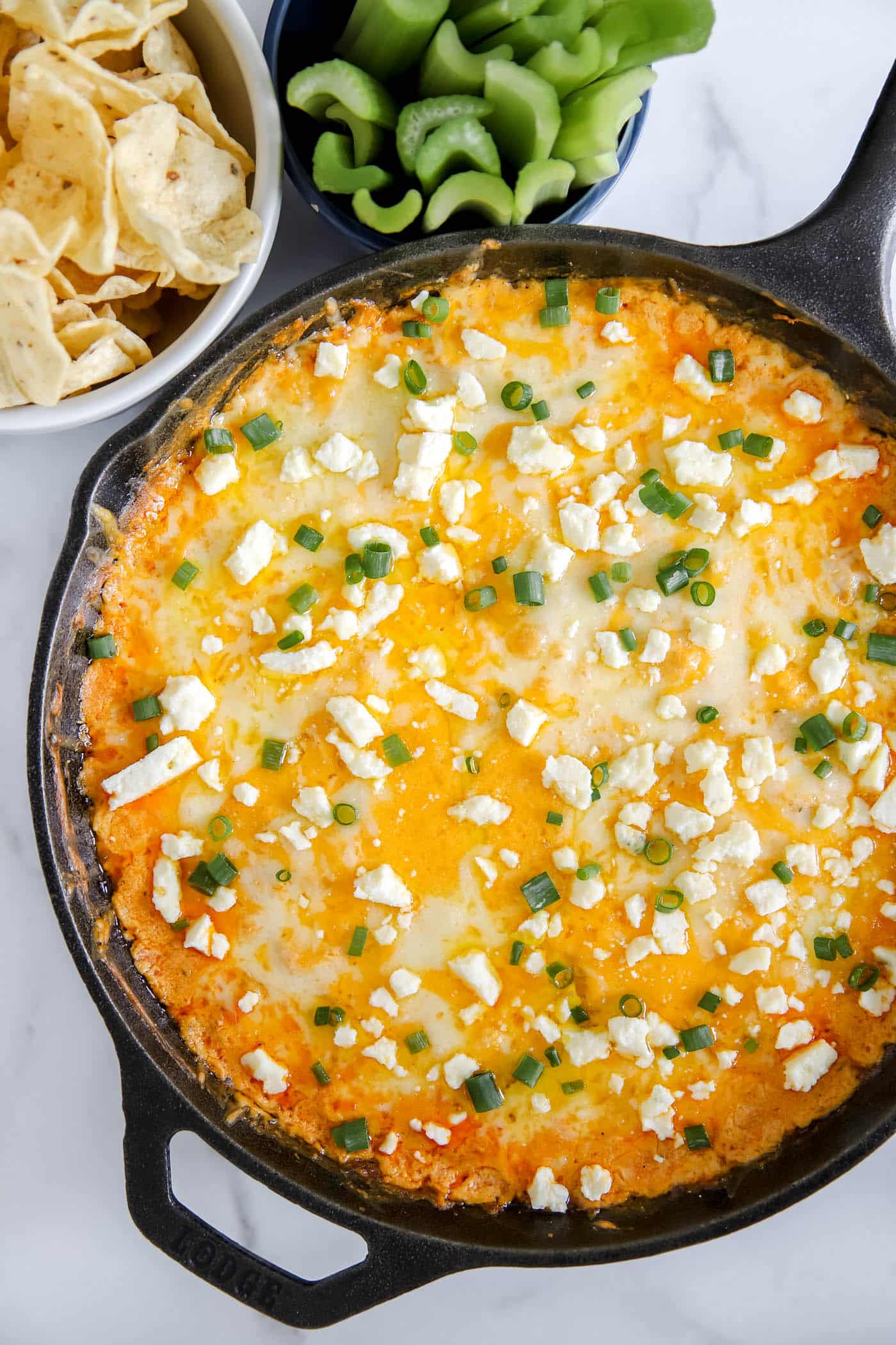 easy buffalo chicken dip recipe