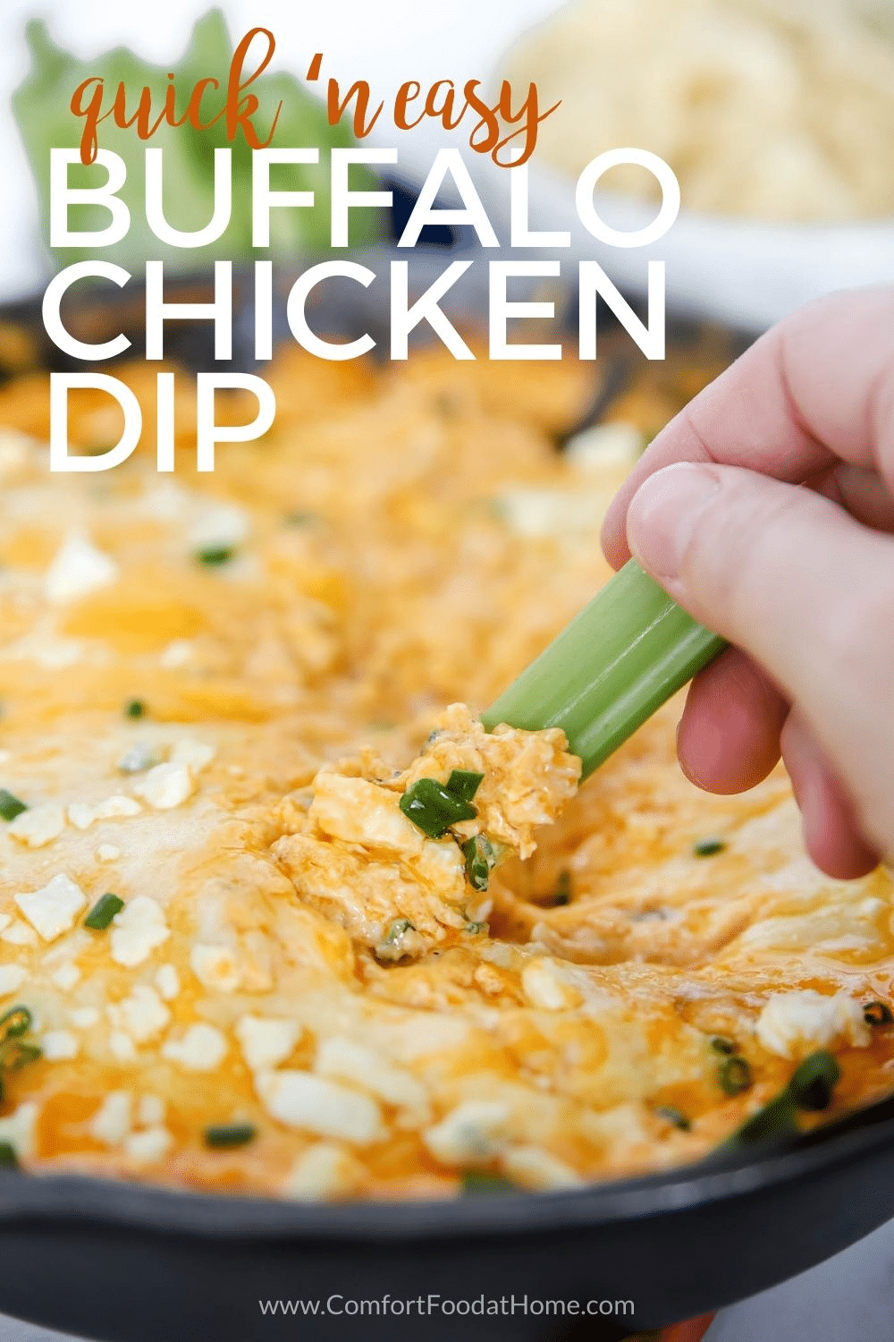 buffalo chicken dip
