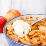 baked apple slices