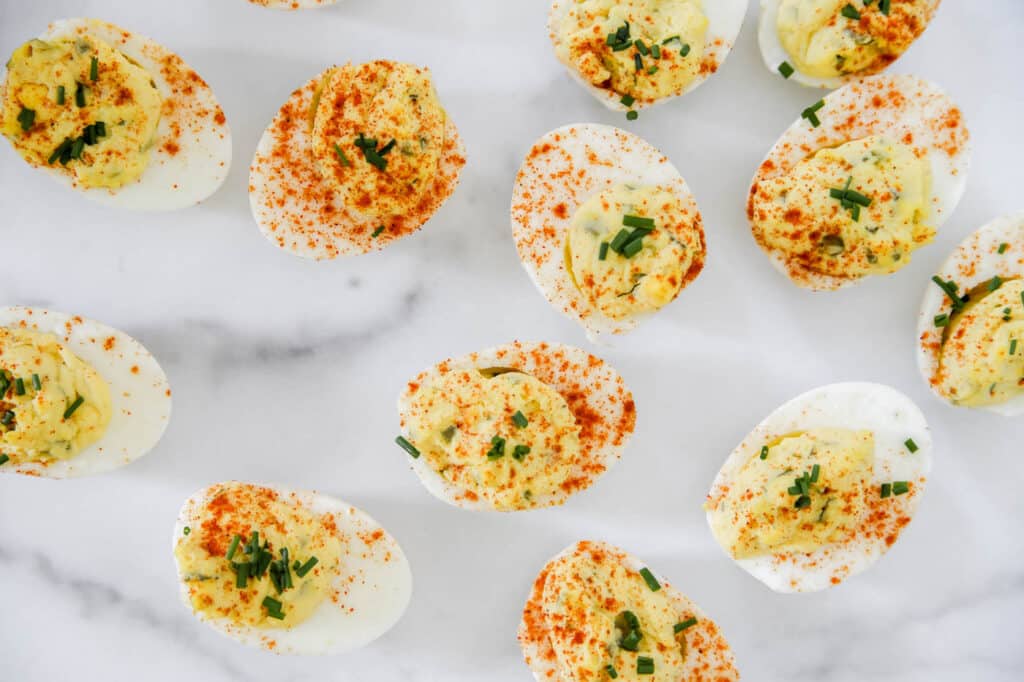 classic deviled eggs