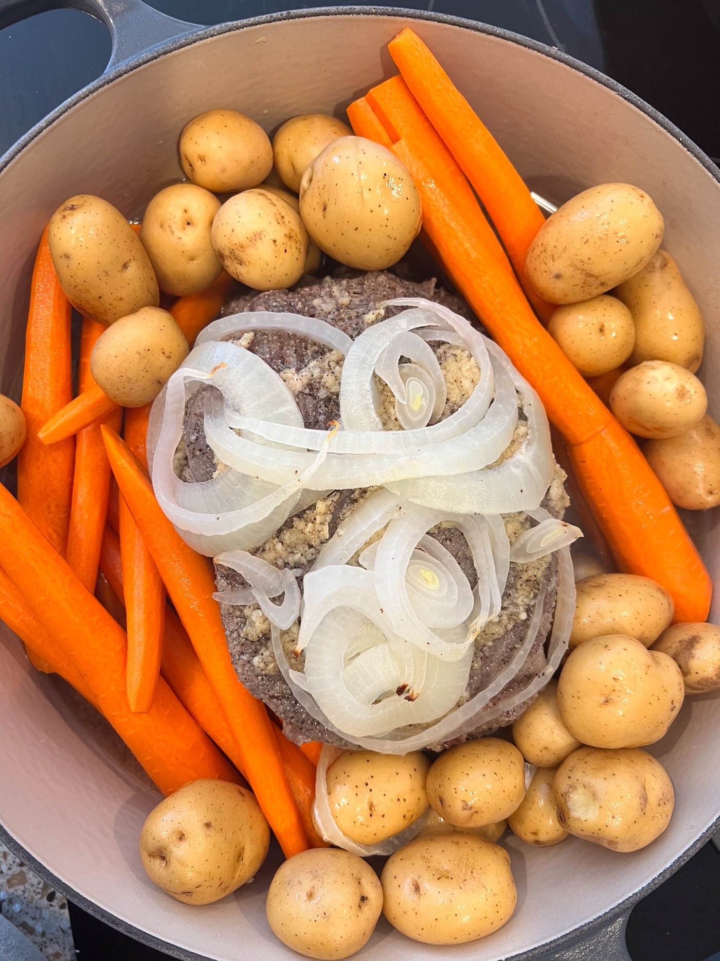 Delicious Pot Roast with Whole Ingredients