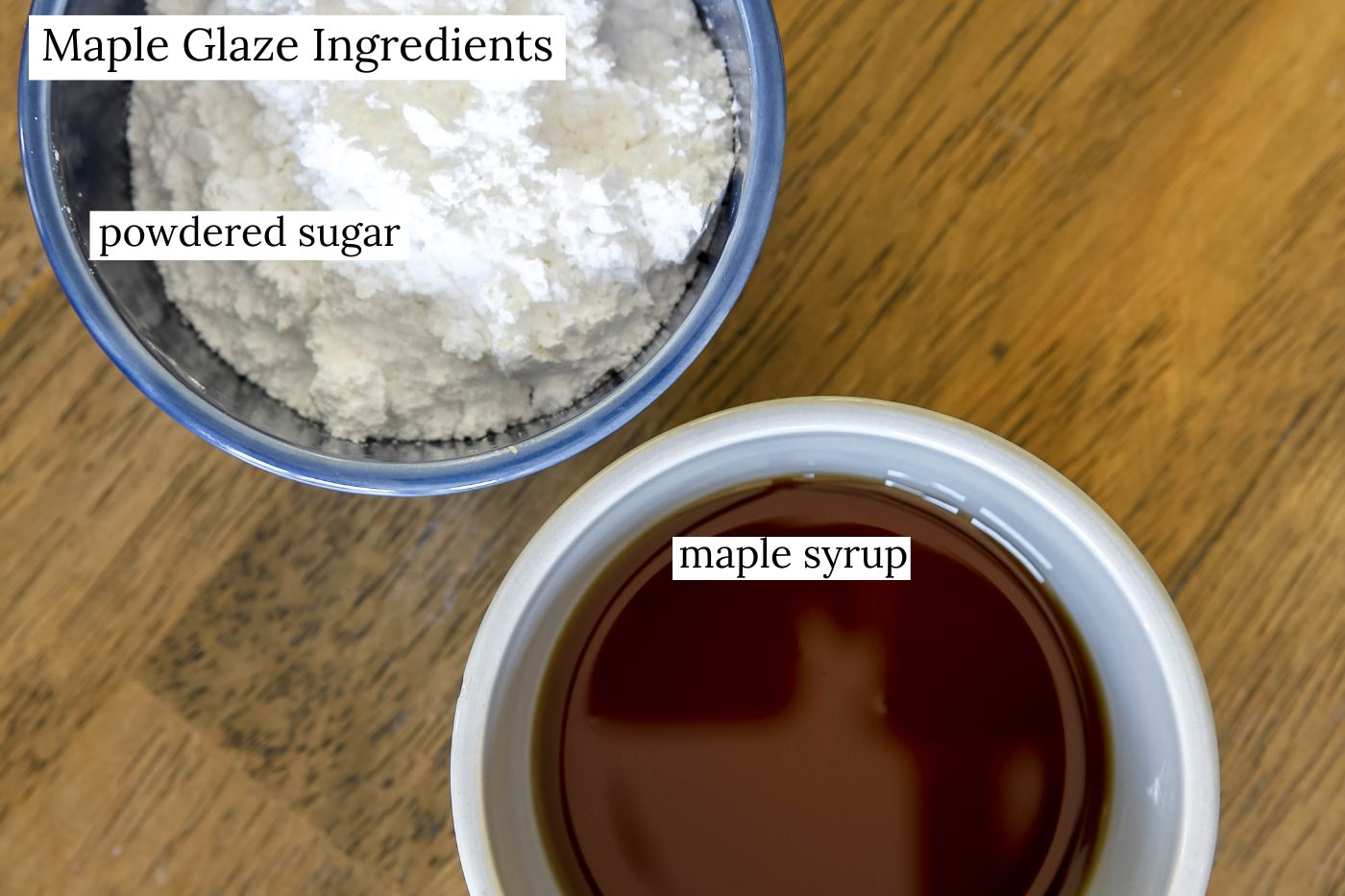 maple glaze ingredients