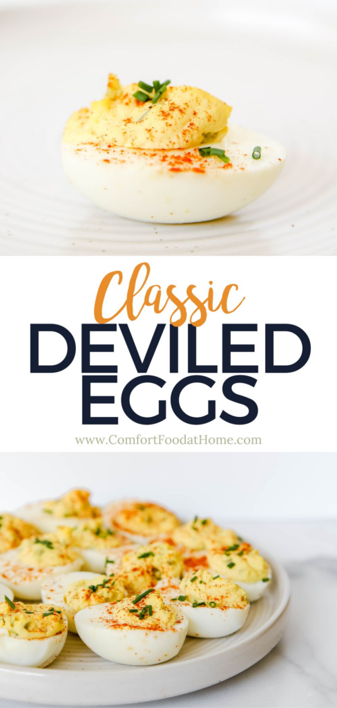 Classic deviled egg recipe