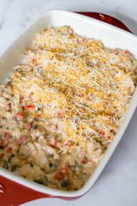 more layers of the king ranch chicken casserole