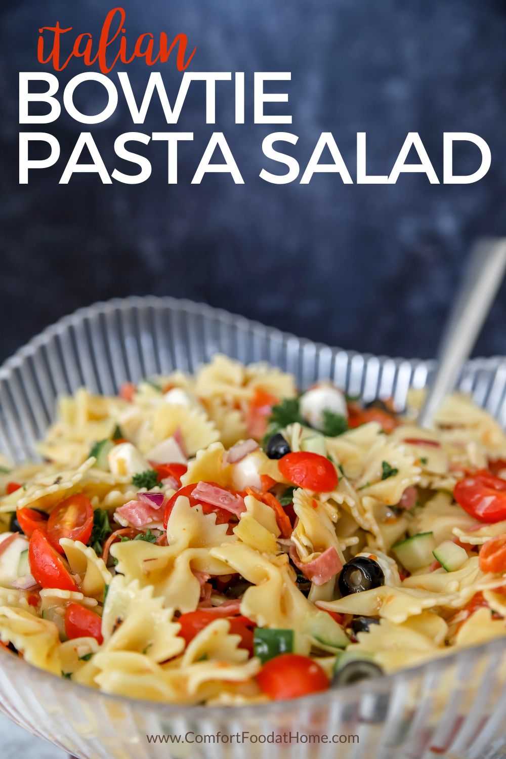 Italian Bowtie Pasta Salad  recipe.