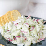 creamy cucumber salad recipe