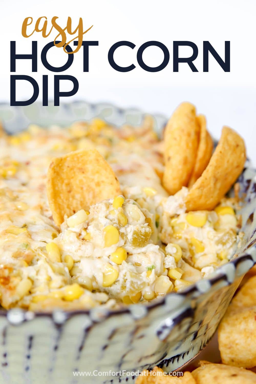 easy hot corn dip