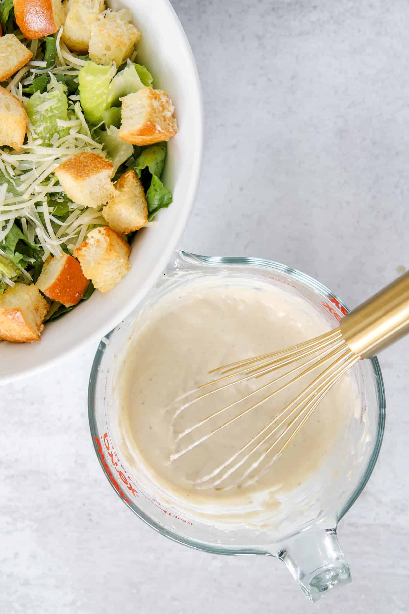 Homemade Caesar Dressing