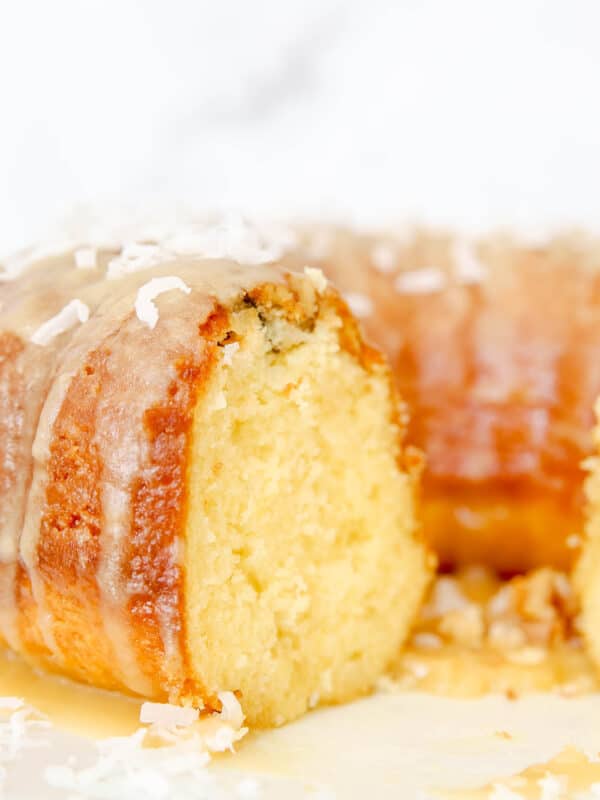 Coconut Rum Bundt Cake