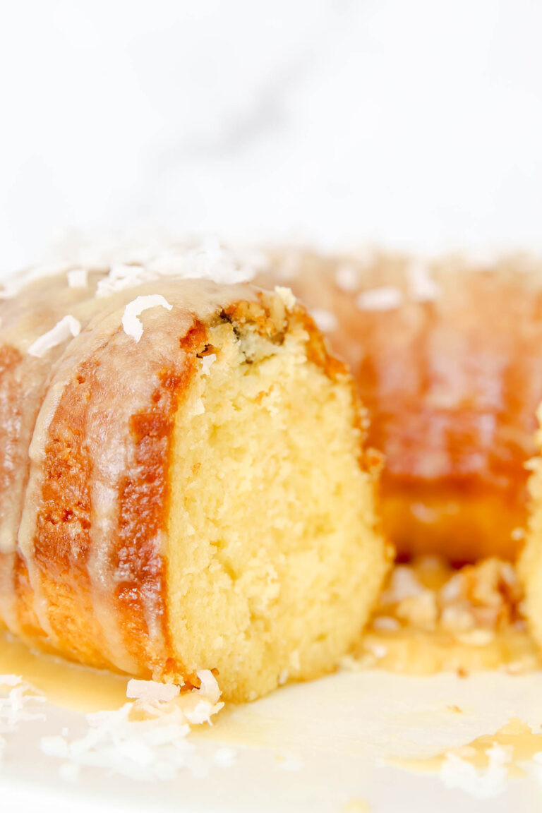 Coconut Rum Bundt Cake