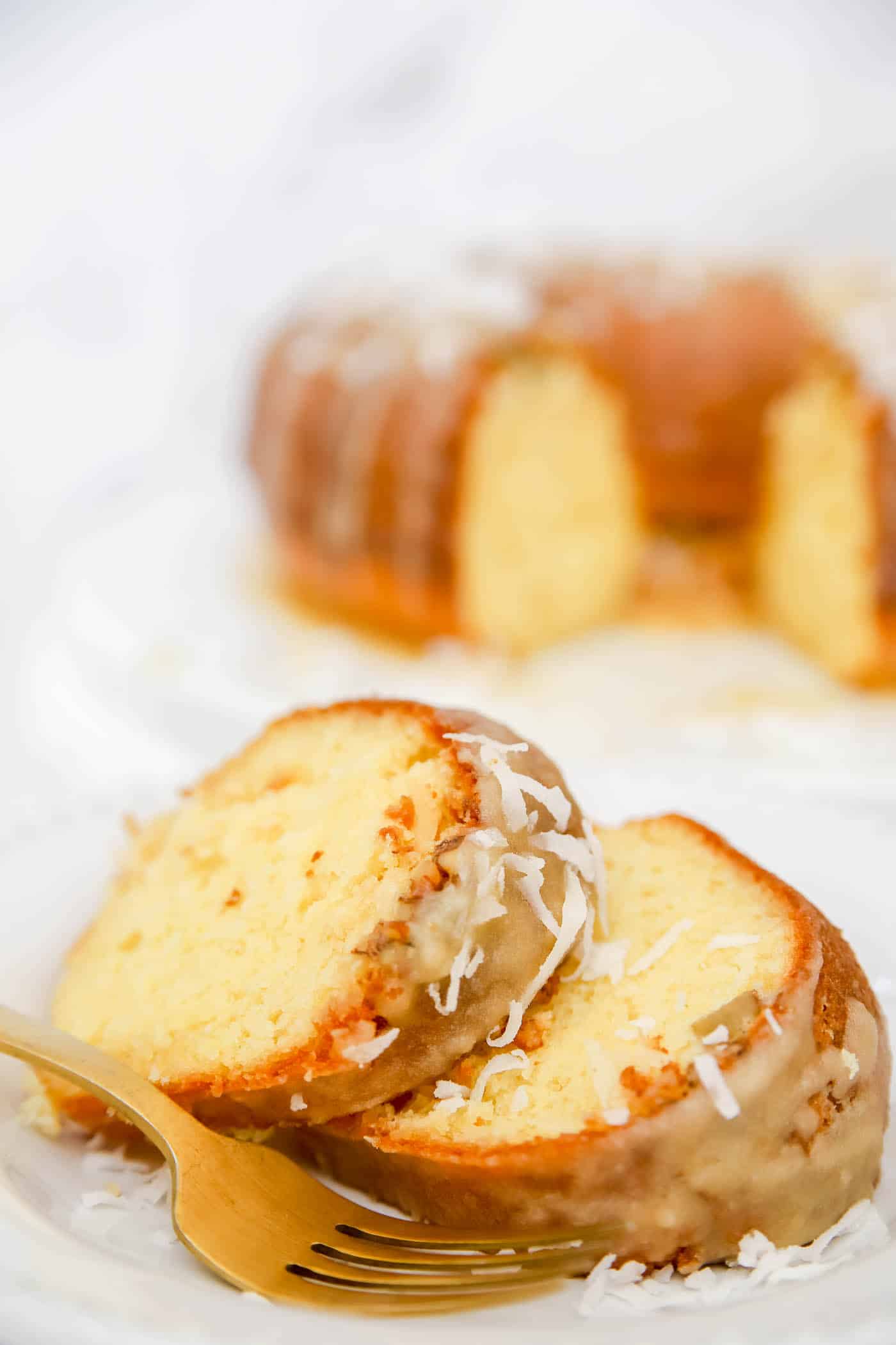 coconut rum bundt cake